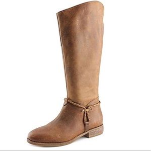 Lariat leather boots